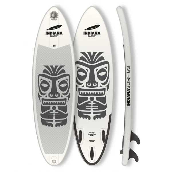 marque pas cher Indiana – 6’3 Surf Inflatable – Planche De SUP 1