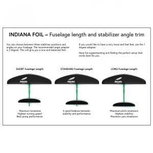 Indiana – Foil Surf & Wing Fuselage (incl. Cartridge) soldes 13