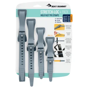 Authenticité garantie Sea To Summit – Stretch-Loc Set 4-Pack – Sangle 9